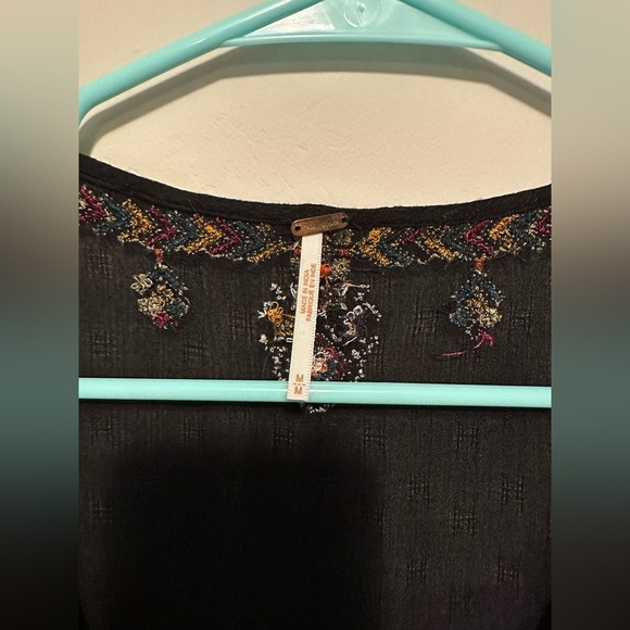 Free People Arianna Tunic in Black Size M - Picture 5 of 11